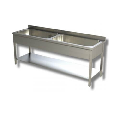 Double bowl sink 