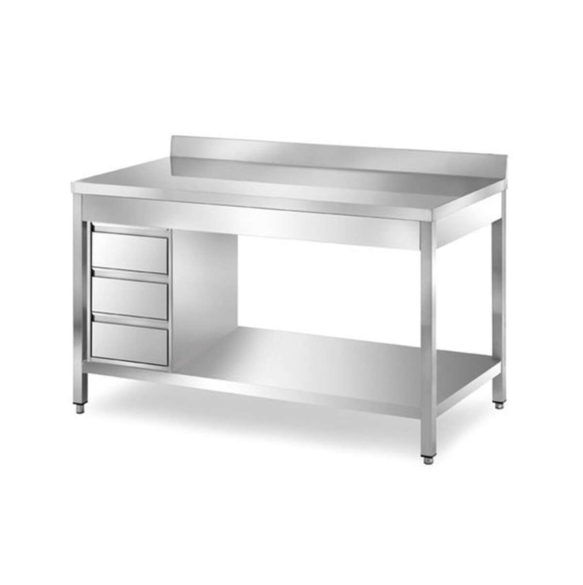 Stainless Steel Table – Heavy-Duty Commercial Kitchen Work Table UAE
