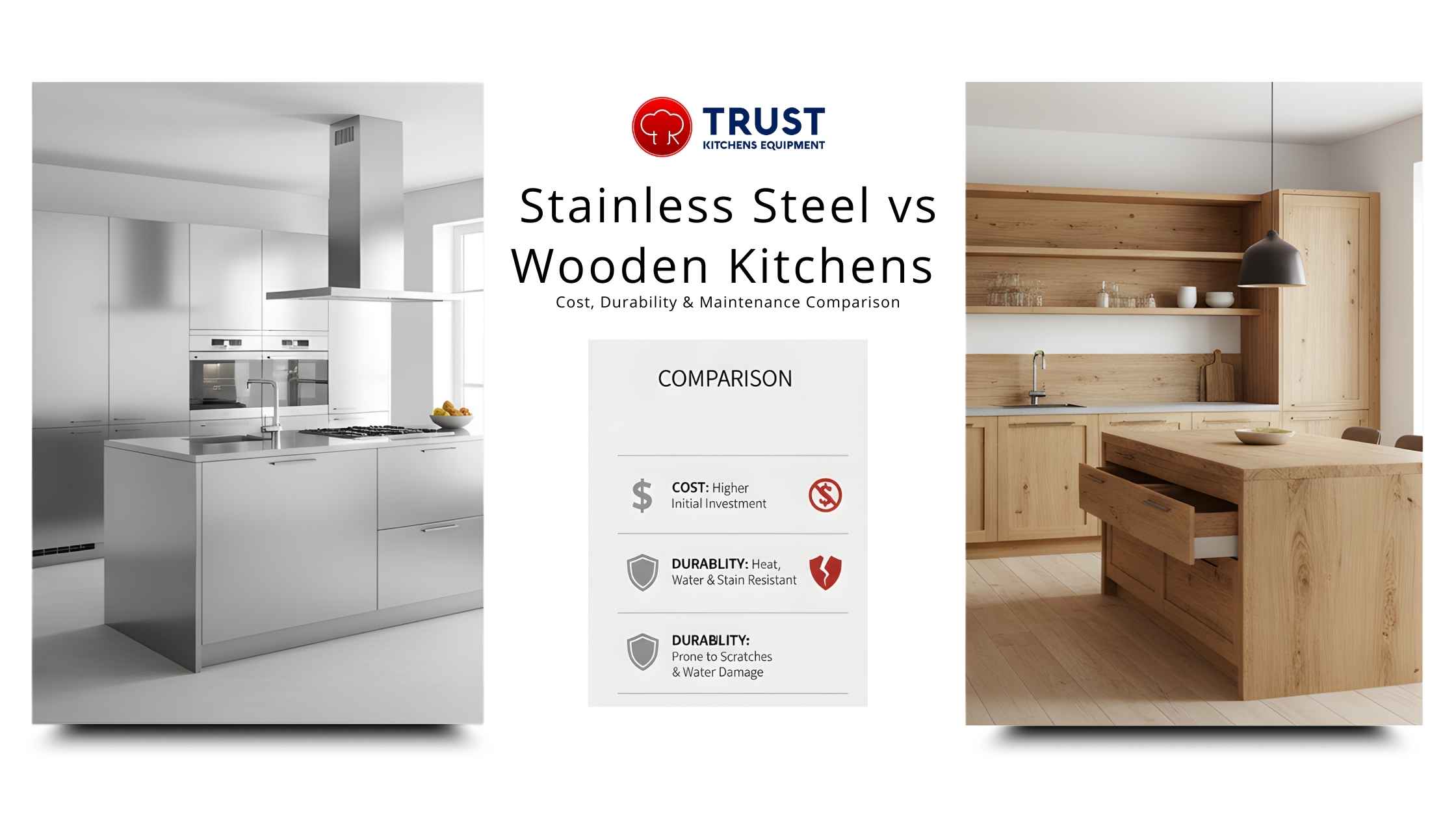 Stainless steel vs wooden