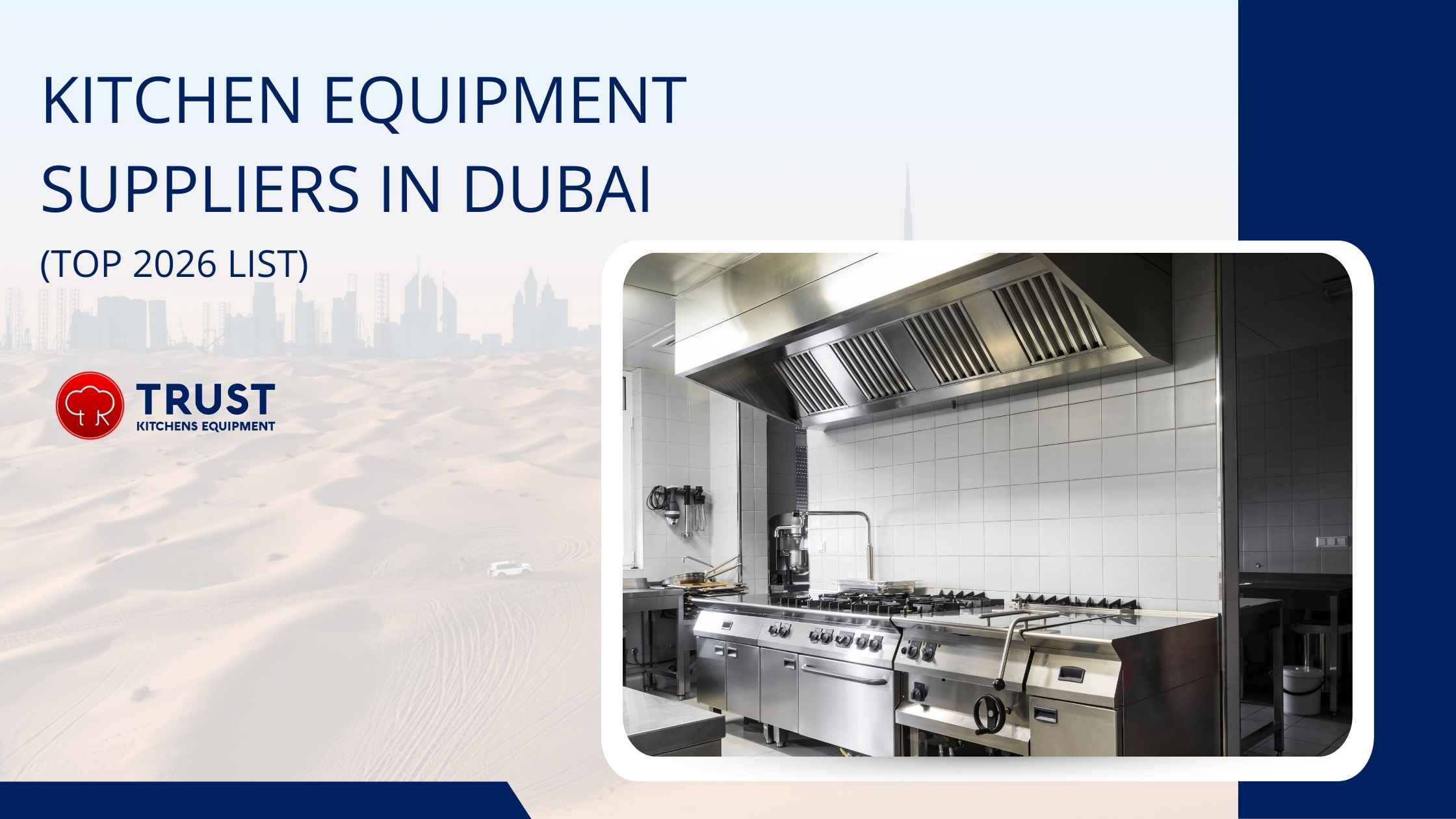 kitchen Equipment Suppliers in Dubai