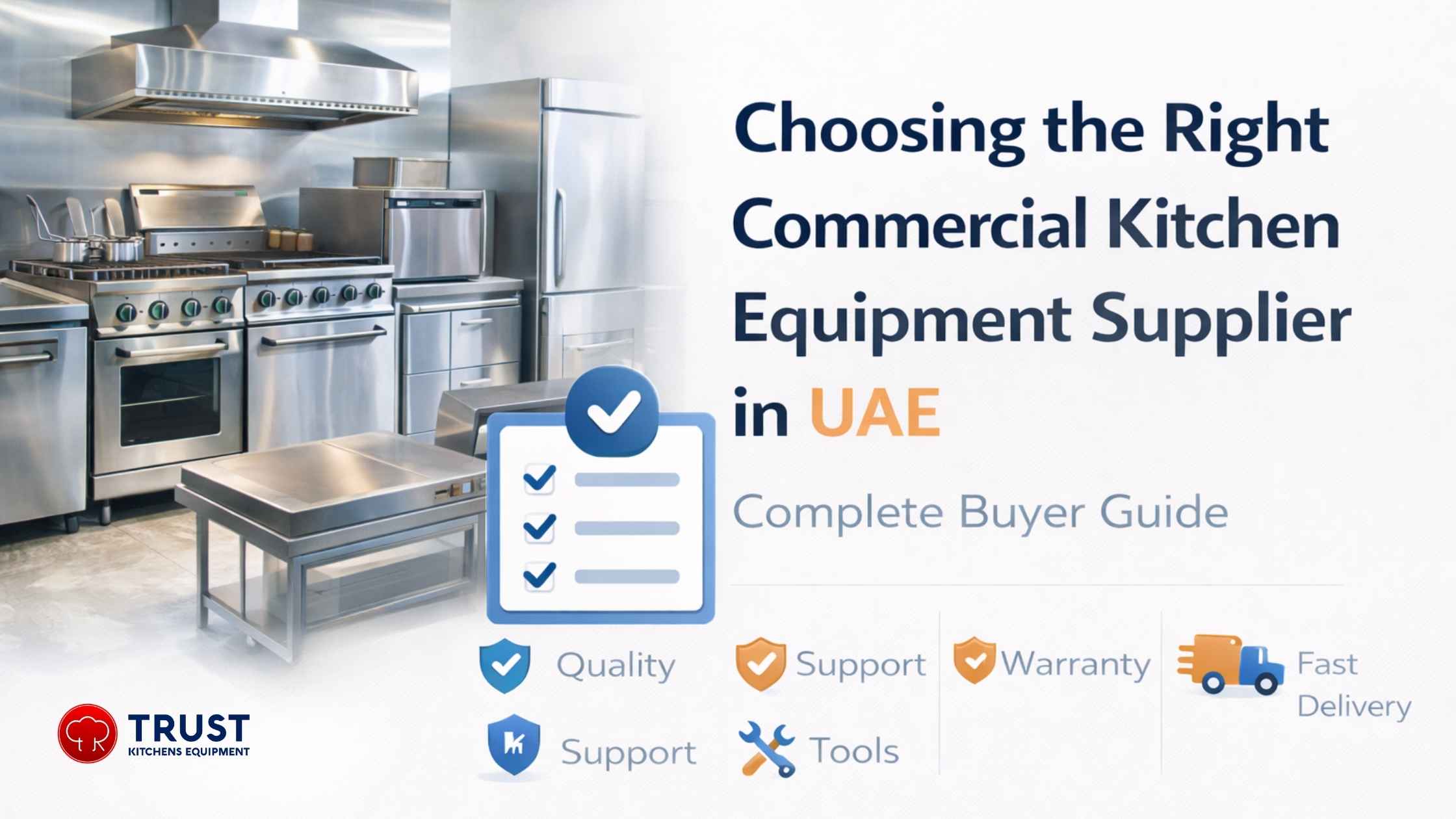 right kitchen equipment