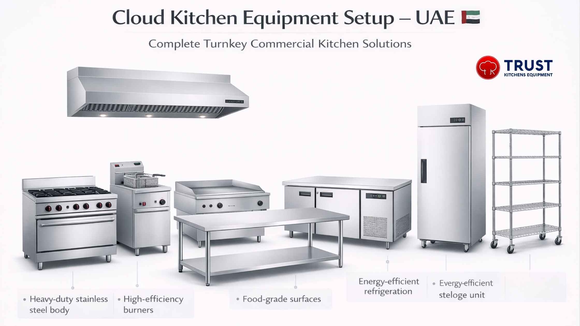 cloud kitchen equipment