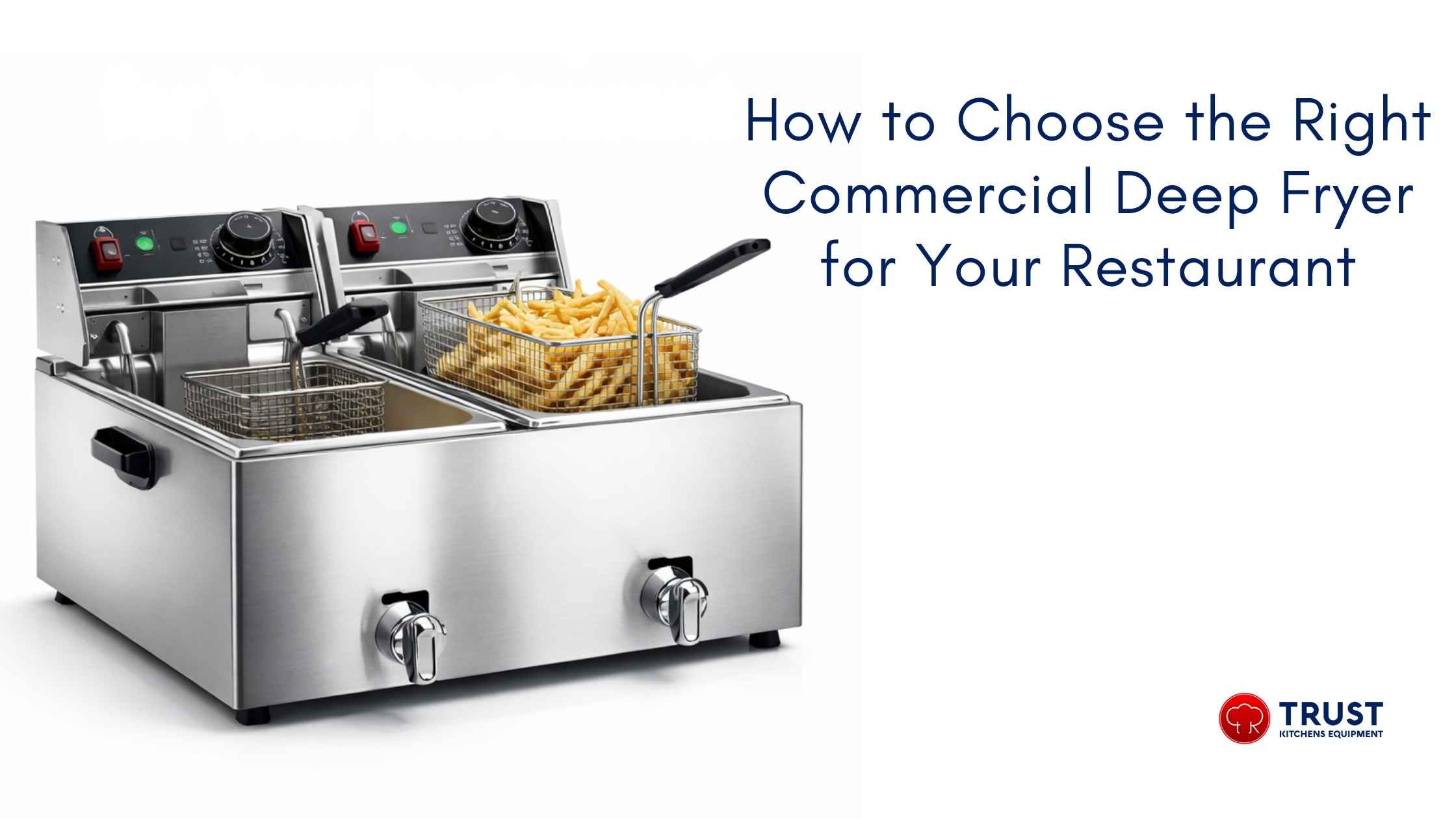 Commercial deep fryer